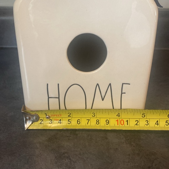 NWT Rae Dunn 2018 HOME Ceramic Birdhouse - Picture 5 of 6